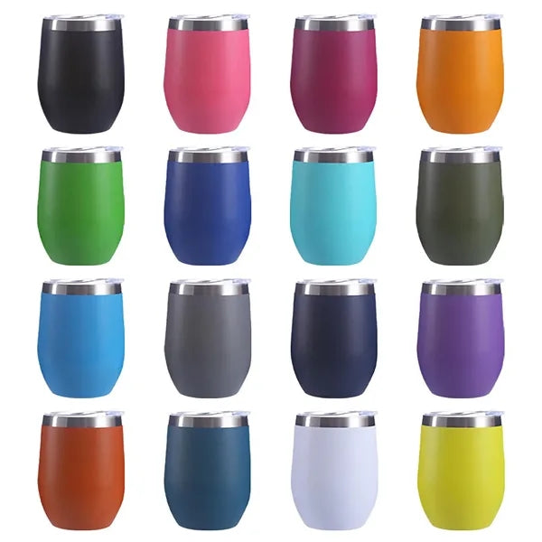16oz Egg-Shaped Cup w/ Lid