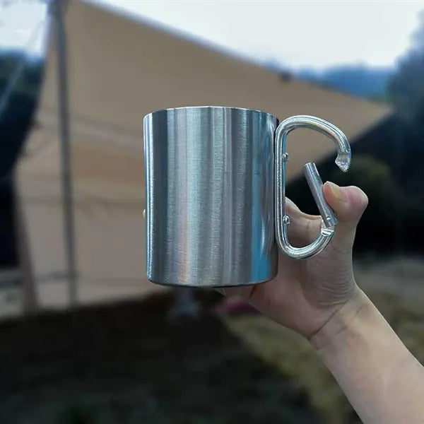 7.5oz. Mug w/ Carabiner Handle