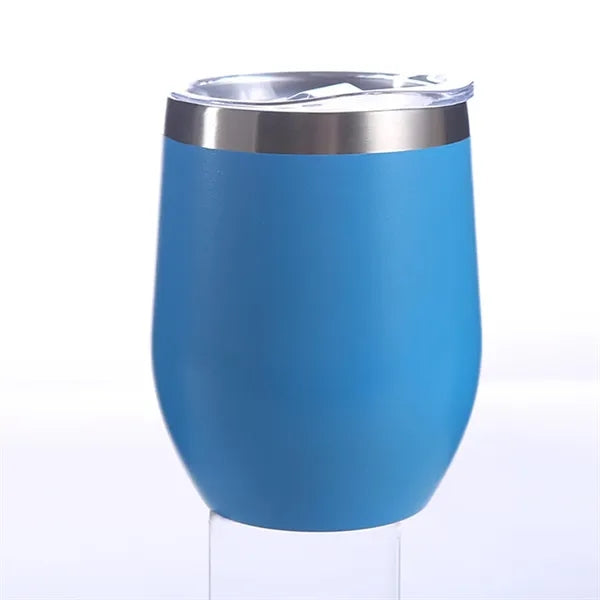 16oz Egg-Shaped Cup w/ Lid