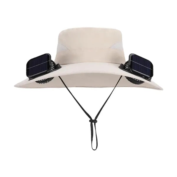 Solar Powered Fan Hat