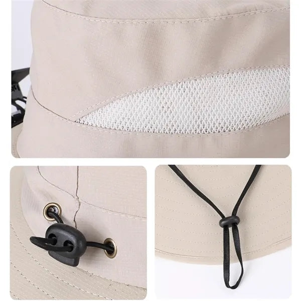 Solar Powered Fan Hat