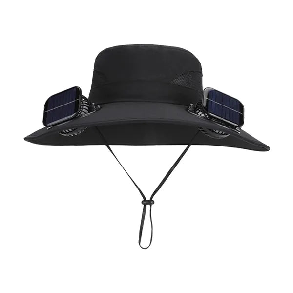 Solar Powered Fan Hat
