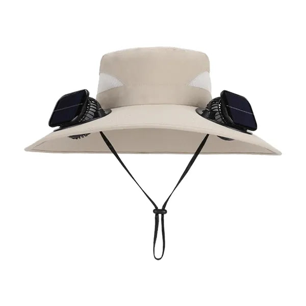 Solar Powered Fan Hat