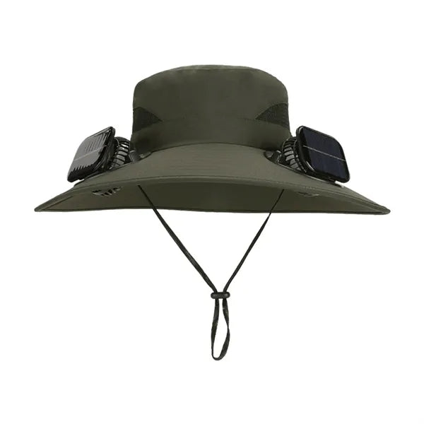 Solar Powered Fan Hat