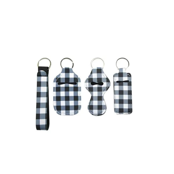 Pink Ribbon Keychain Set