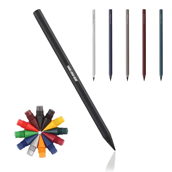 Pencil w/ 12 Colored Refills