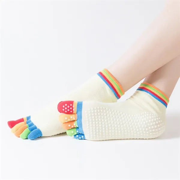 Non-Slip Toe Yoga Socks