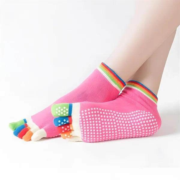 Non-Slip Toe Yoga Socks