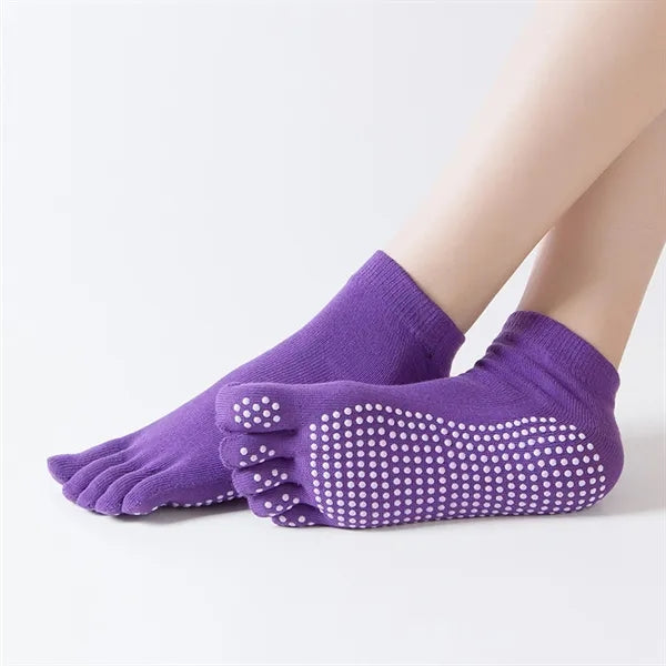 Non-Slip Toe Yoga Socks