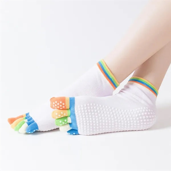 Non-Slip Toe Yoga Socks