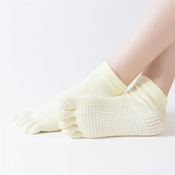 Non-Slip Toe Yoga Socks