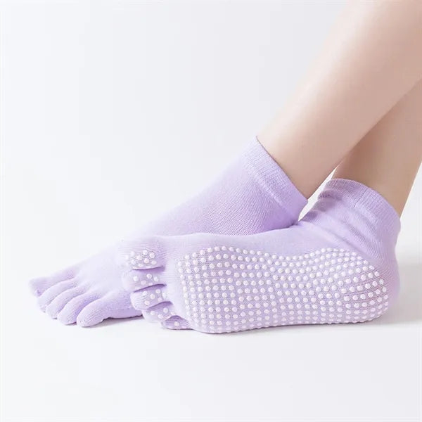 Non-Slip Toe Yoga Socks