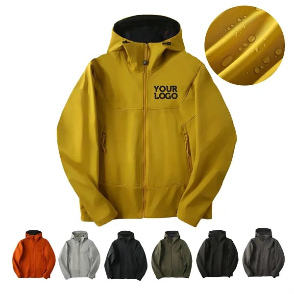 Hooded Windproof Jacket