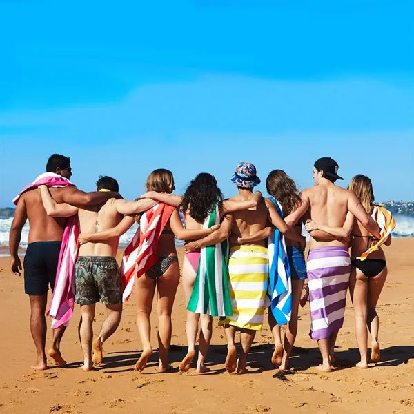 Beach Towel w/ Drawstring Bag