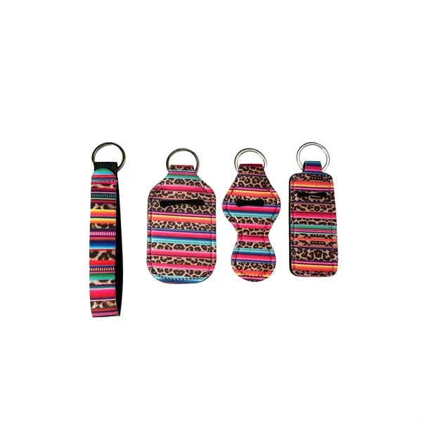 Pink Ribbon Keychain Set