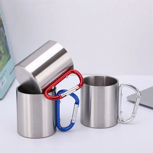 7.5oz. Mug w/ Carabiner Handle