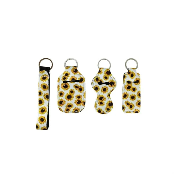Pink Ribbon Keychain Set