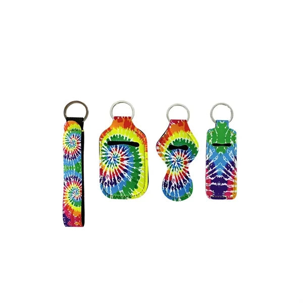 Pink Ribbon Keychain Set