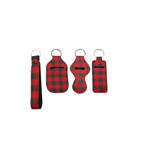 Pink Ribbon Keychain Set