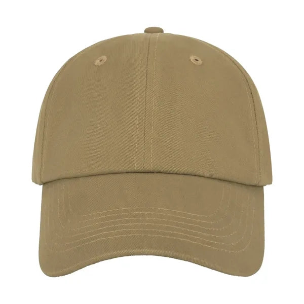 Brushed Cotton Twill Baseball Cap
