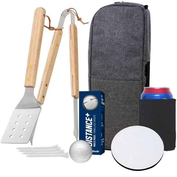 BBQ & Beverages Kit with TaylorMade Distance + Golf Balls