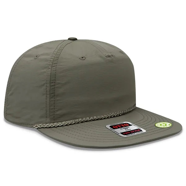 6 Panel Pro Style Snapback Hat