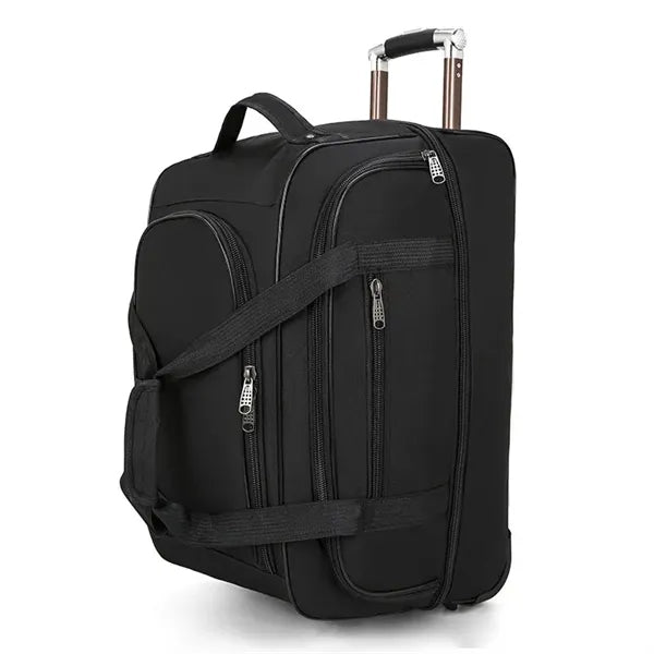 Large Expandable Rolling Suitcase Waterproof Travel Luggage