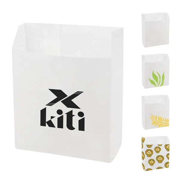 Oil Proof Paper Sandwich Bag Pastry Bags 4.3"x1.5"x5.9"