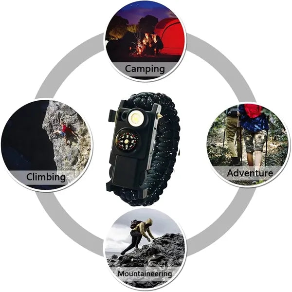 Survival Paracord Bracelet
