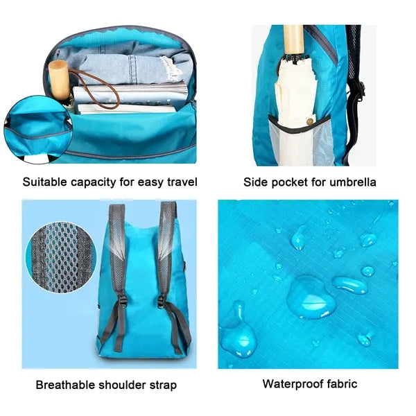 Camping Outdoor Hiking Foldable Lightweight Backpack
