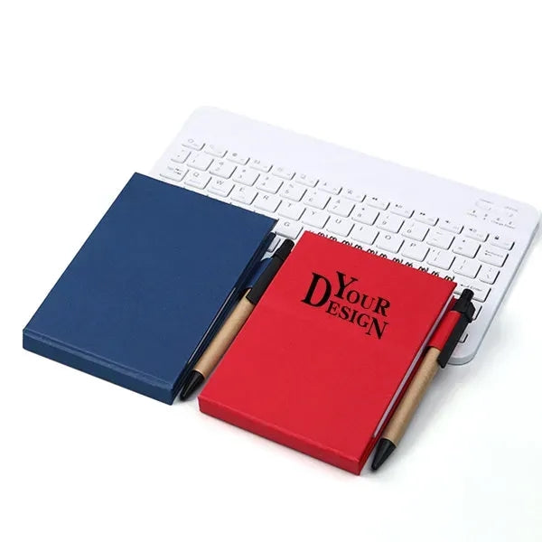 Craft Spiral Standing Notepad With Sticky Notes