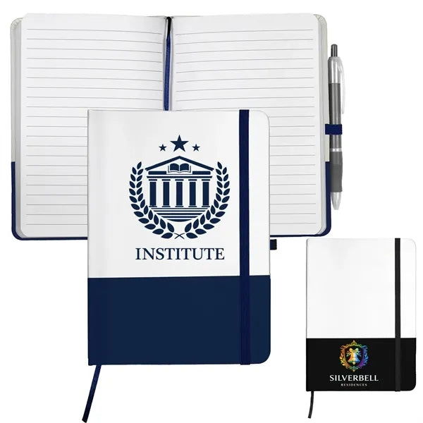 Capitola Notepad Notebook with Pen Loop