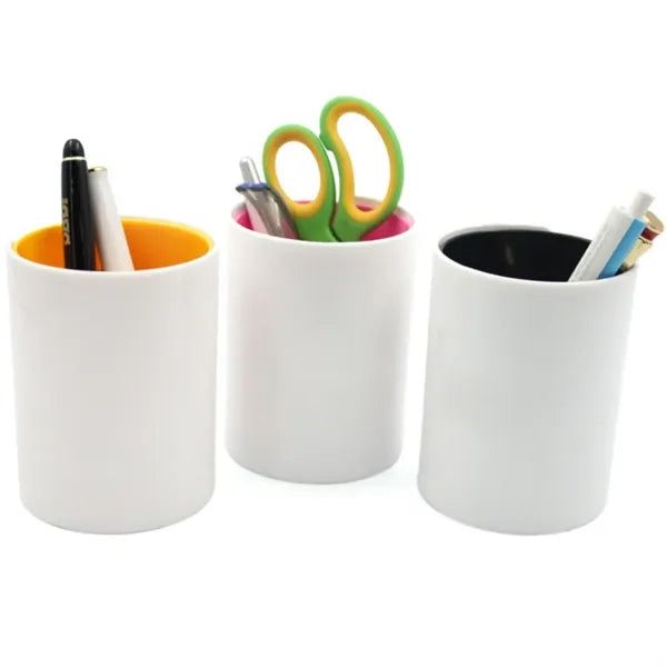 Two-Tone Double-Layer Cylindrical Pen Holder