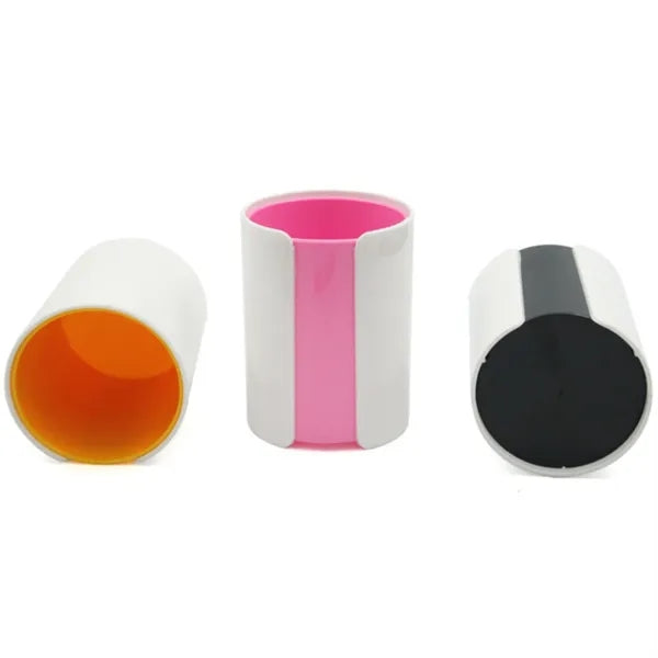 Two-Tone Double-Layer Cylindrical Pen Holder