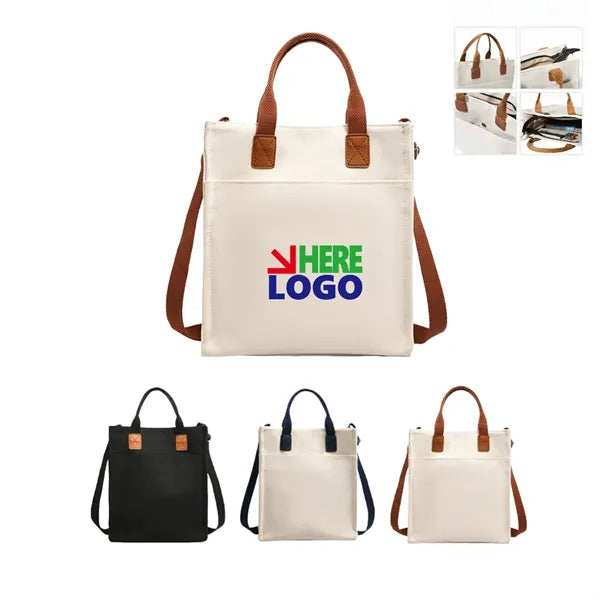 Premium Canvas Crossbody Handbag