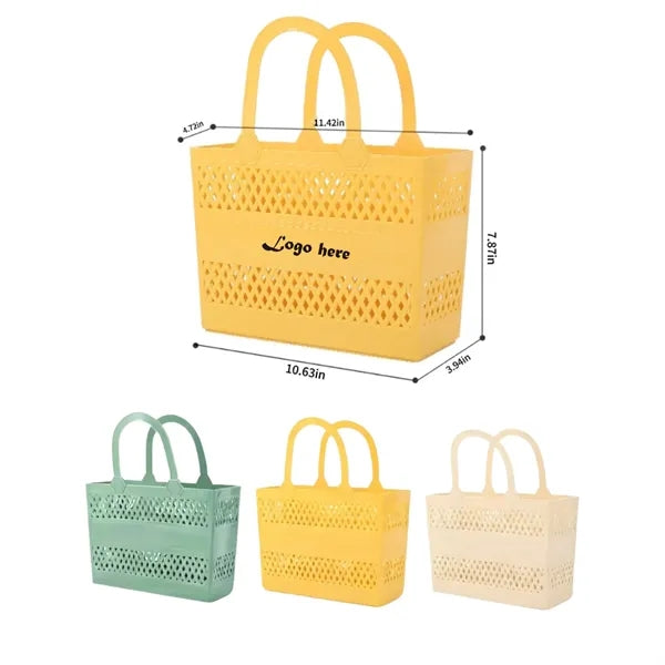 Hollow Out Large Plastic Basket