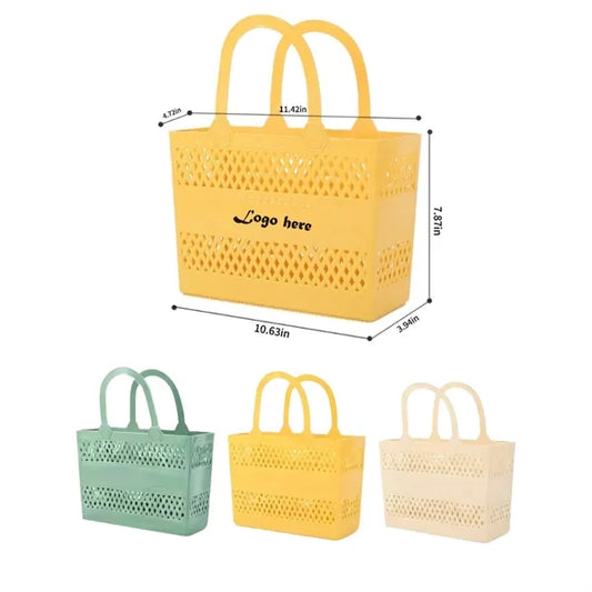 Hollow Out Large Plastic Basket