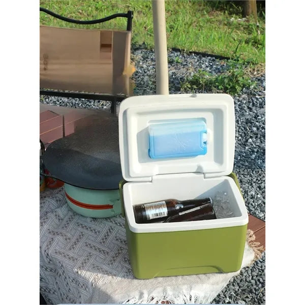 Portable 8L Cooler Insulated Ice Chest with Carry Handle