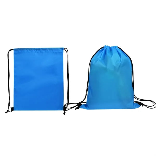 Large Sport Polyester Drawstring Backpack 16.5"x13.4"