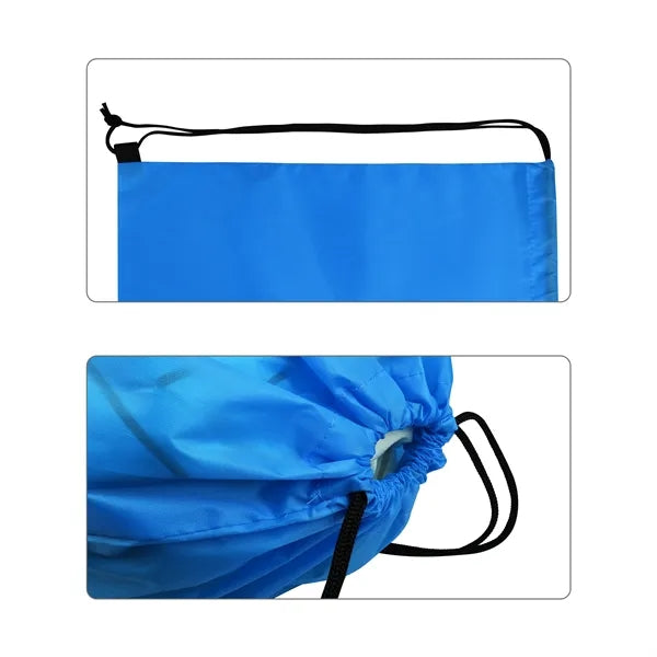 Large Sport Polyester Drawstring Backpack 16.5"x13.4"