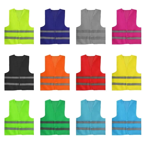 High Visibility Reflective Safety Vest For Adult