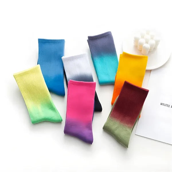 Ombre Crew Socks