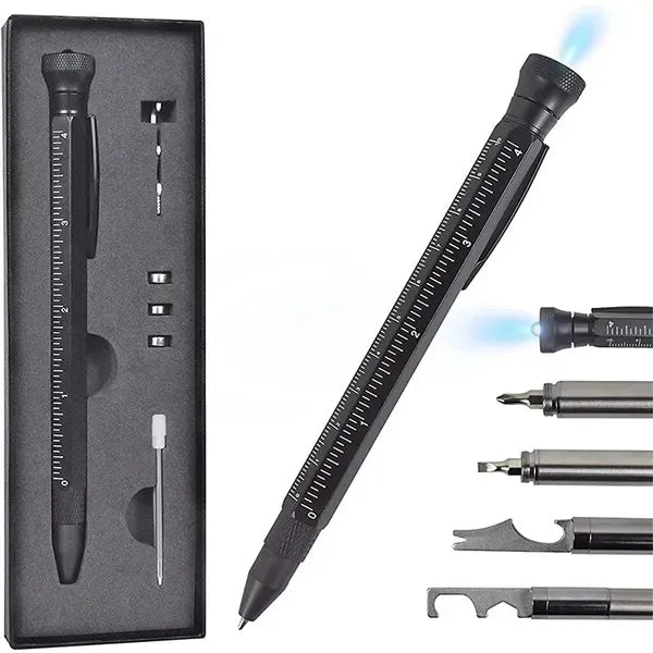 12 in 1 Multitools Pen With Led