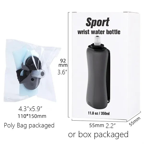12 OZ. Handheld Running Wrist Soft Flask