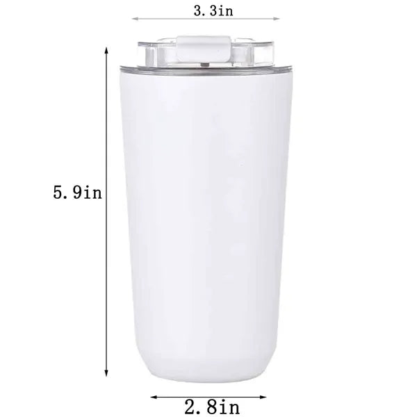 13OZ Portable Vacuum Tumblers With Lid
