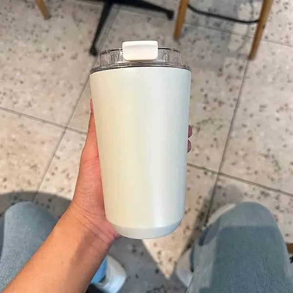 13OZ Portable Vacuum Tumblers With Lid