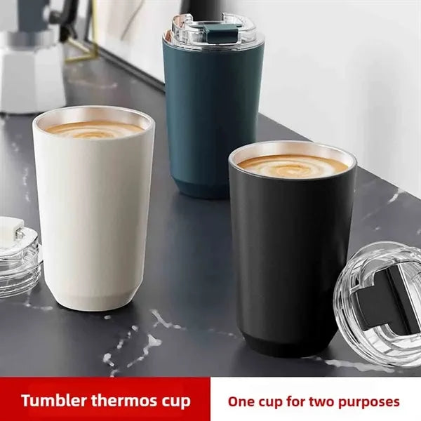 13OZ Portable Vacuum Tumblers With Lid