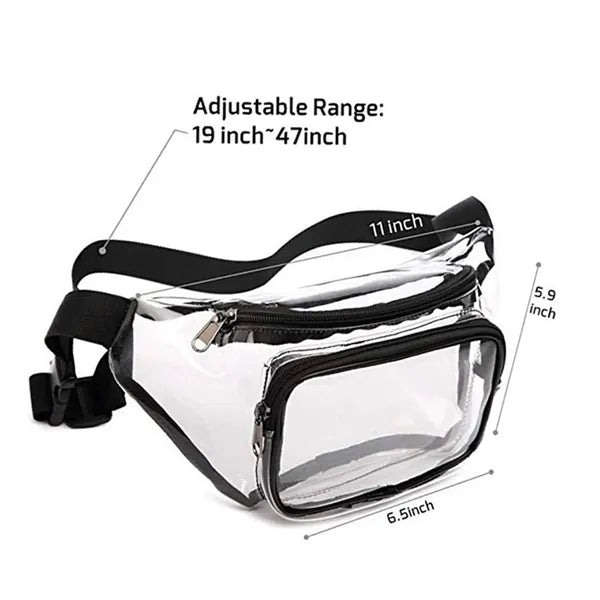 PVC Clear Waterproof Fanny Pack