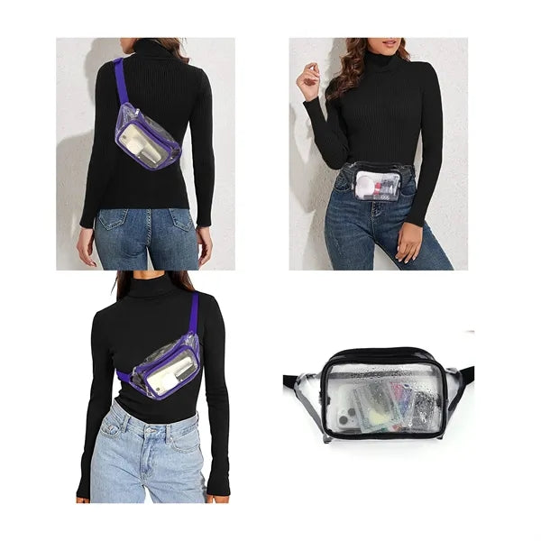 PVC Clear Waterproof Fanny Pack
