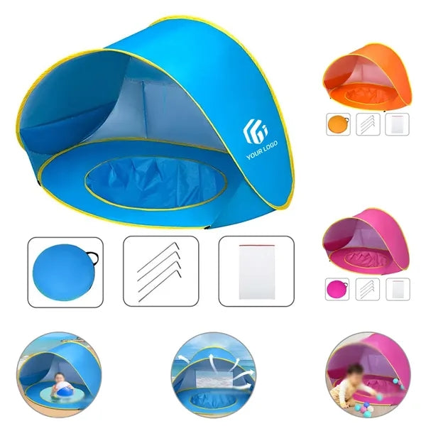 Portable pool camping shade kids sun shelter baby beach tent